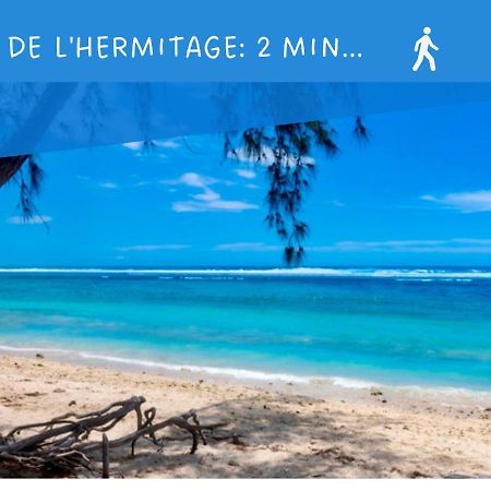 L'Hermitage - Appartement T3 En Bord De Plage Filaos Exterior photo